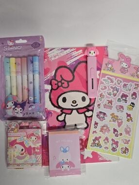 My Melody Stationery Set NWOT